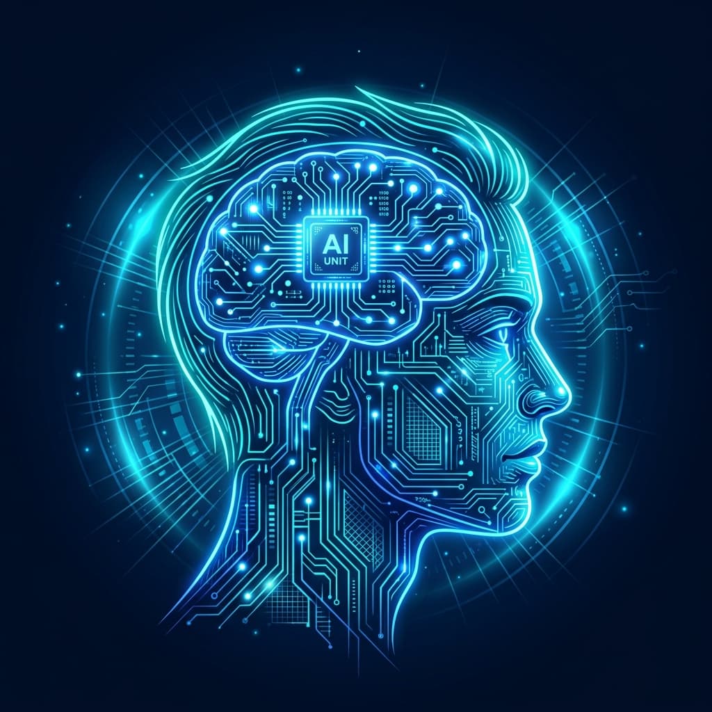 QTM AI & Human Synergy Graphic