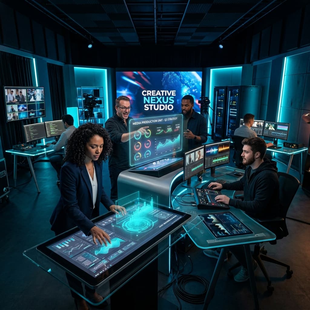 Studio sản xuất truyền thông công nghệ cao QTM MediaTech